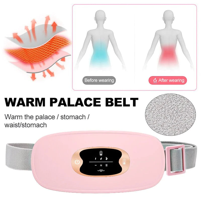 Electric Heating Wellness Belt – Comfort & Gentle Vibration