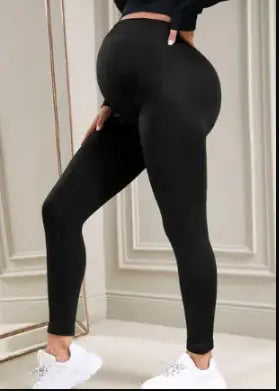 Supportive High-Waist Maternity Leggings