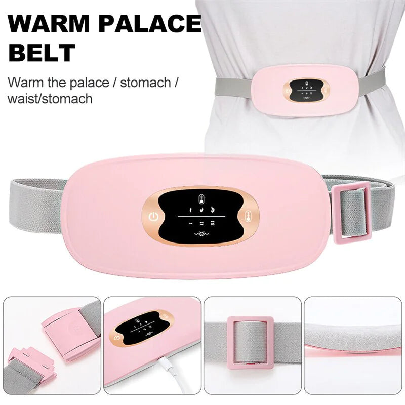 Electric Heating Wellness Belt – Comfort & Gentle Vibration