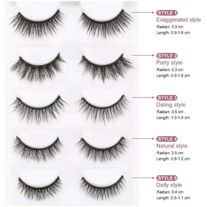 Magnetic Liquid Eyeliner & 5-Pair Lash Set